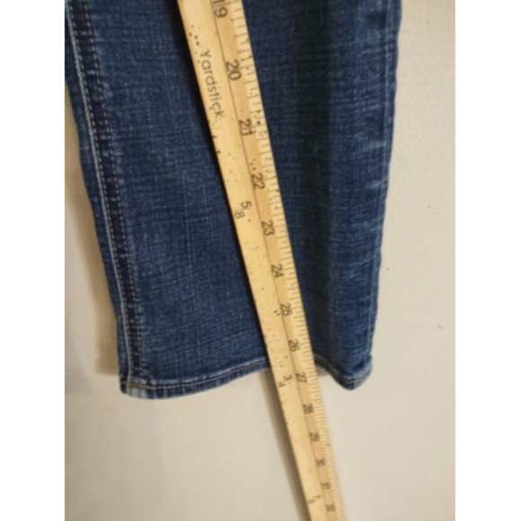 Depart West Trouper  Women's Blue Ankle Jeans Waist is 26 in - Picture 5 of 8